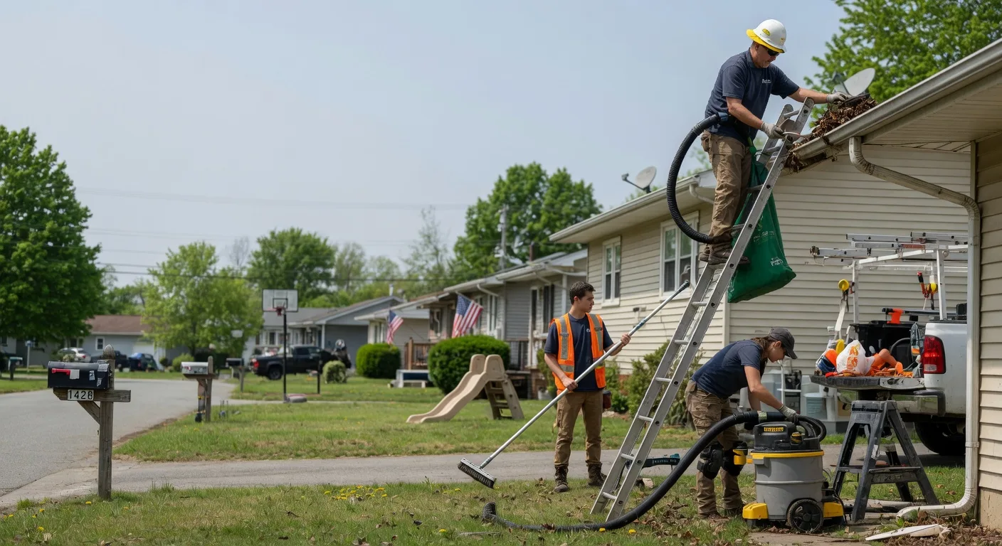Gutter Installation in Virginia, IL near me
